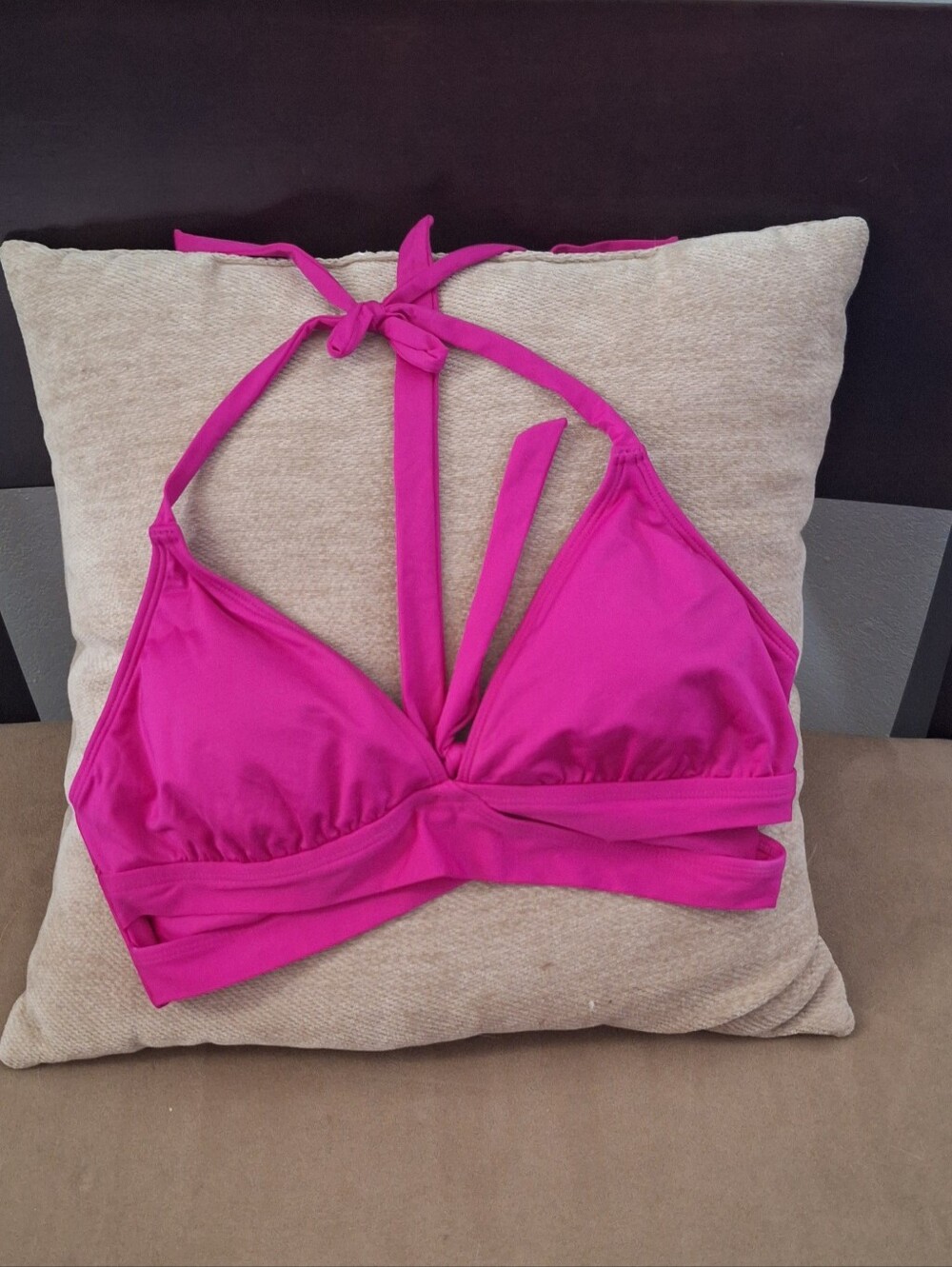 Kona Sol Vibrant Fuchsia Swimming   Top.